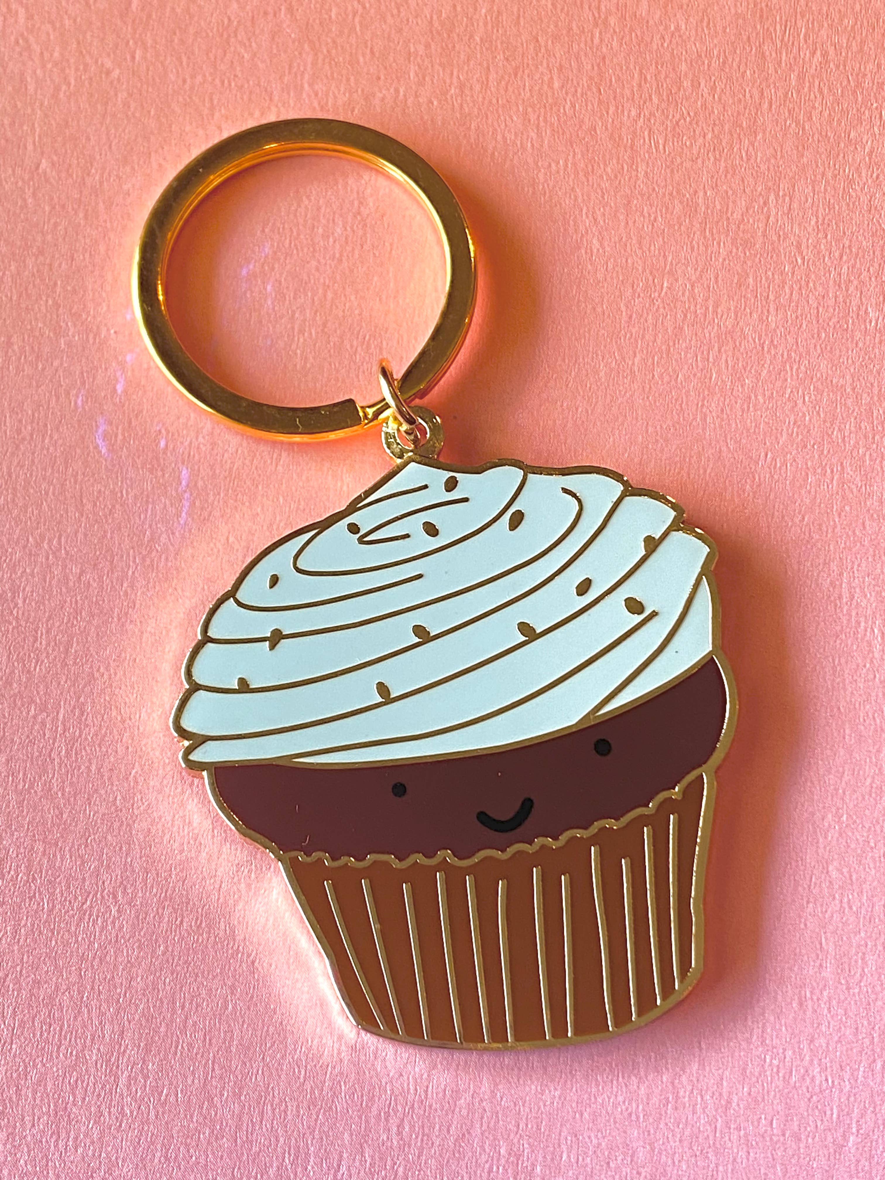 Little May Papery - Wholesale Keychain - Women's - Chocolate Cupcake Keychain. Crave Cupcakes Collab1
