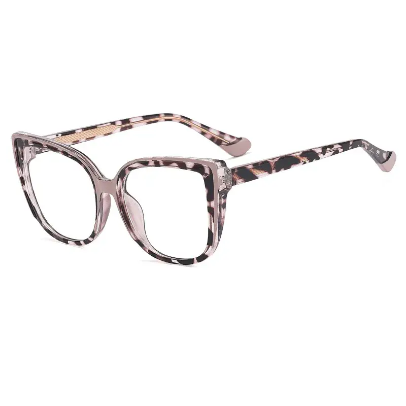 Yaya's Luxe Wholesale - Wholesale Eyeglasses - Women's - Leopard Clear Lens Woman Eyeglasses2