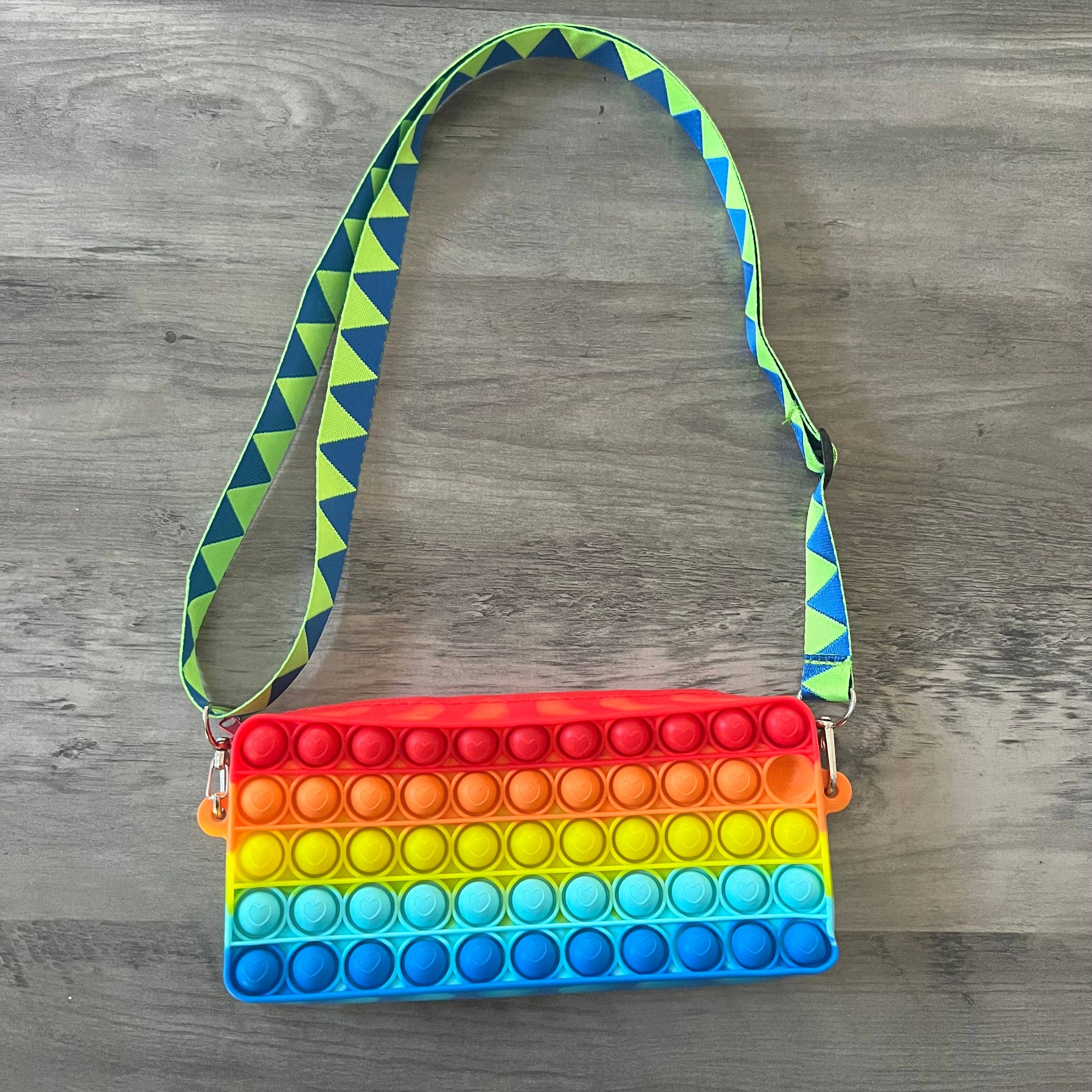 Sweettine Wholesale - Wholesale Fidget Toy - Kids - Rectangle Sensory Fidget Pop Purses6