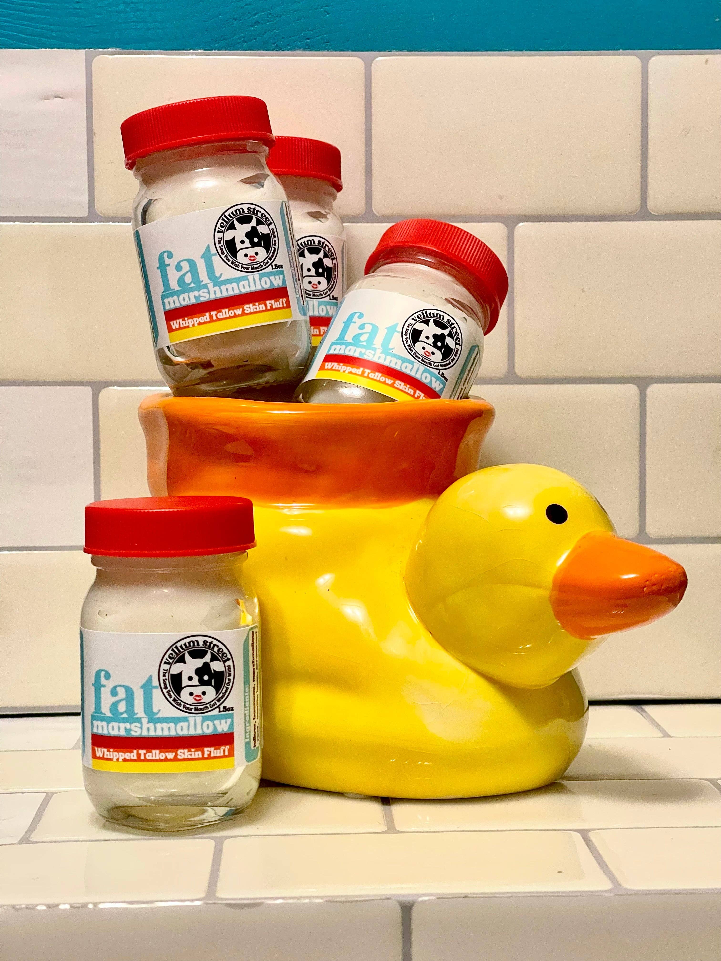 Vellum Street - Wholesale Body Balm/Butter - Mini Me fat marshmallow WHIPPED TALLOW SKIN FLUFF1