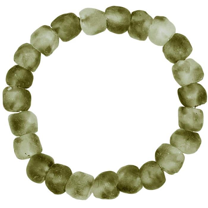 Global Mamas - Wholesale Beaded Bracelet - Open Seas: Bracelet - Moss
