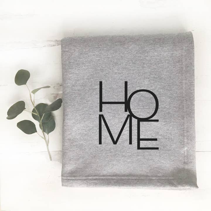 Home Sweatshirt Throw Blanket for wholesale by Perfect Day Print Co