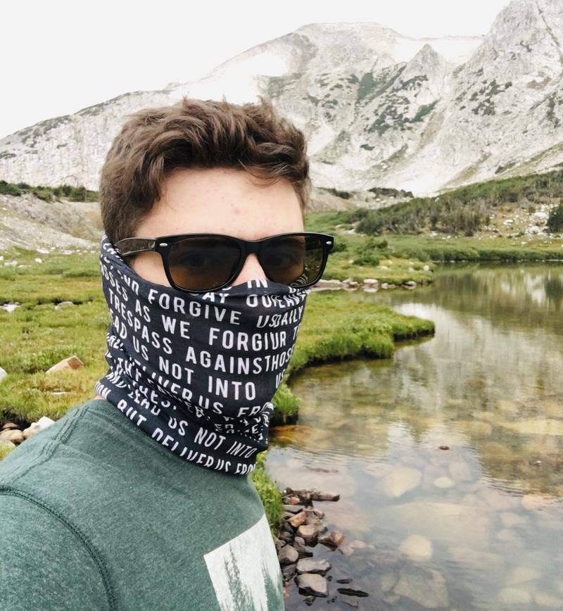 The Retro - a Full of Grace USA Company - Wholesale Neck Gaiter/Snood - Unisex - Face/Neck Gaiter:  Our Father0