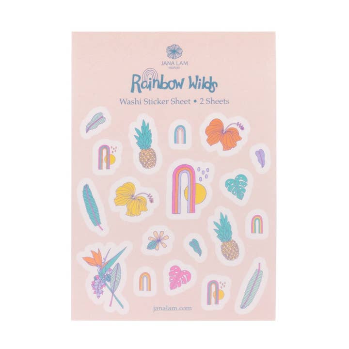 Stickervellen • Rainbow Wilds voor wholesale door Jana Lam