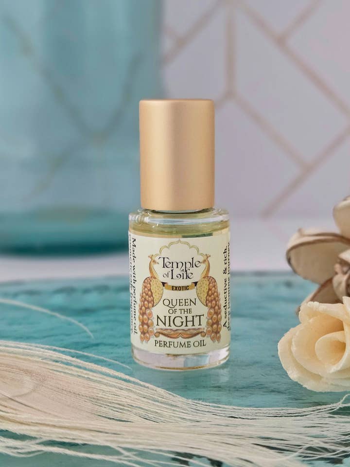Exotic Perfume Oil Travel | Queen of the Night | Jasmine Oil for wholesale by Temple of Life Oils & Perfumes