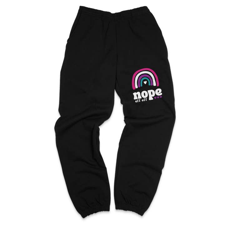 Nope Eff Off Sweatpants for wholesale by tcbco