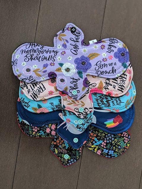 Rhymes with Orange - Wholesale Period Underwear - Women's - Reusable Cloth Pad (Heavy) 10 or 11 inch1