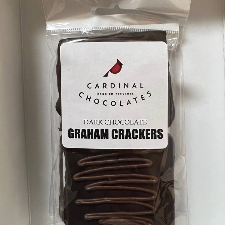 Cardinal Chocolates - Wholesale Chocolate Covered Sweets - Chocolate Covered Graham Crackers 2pc Bag2