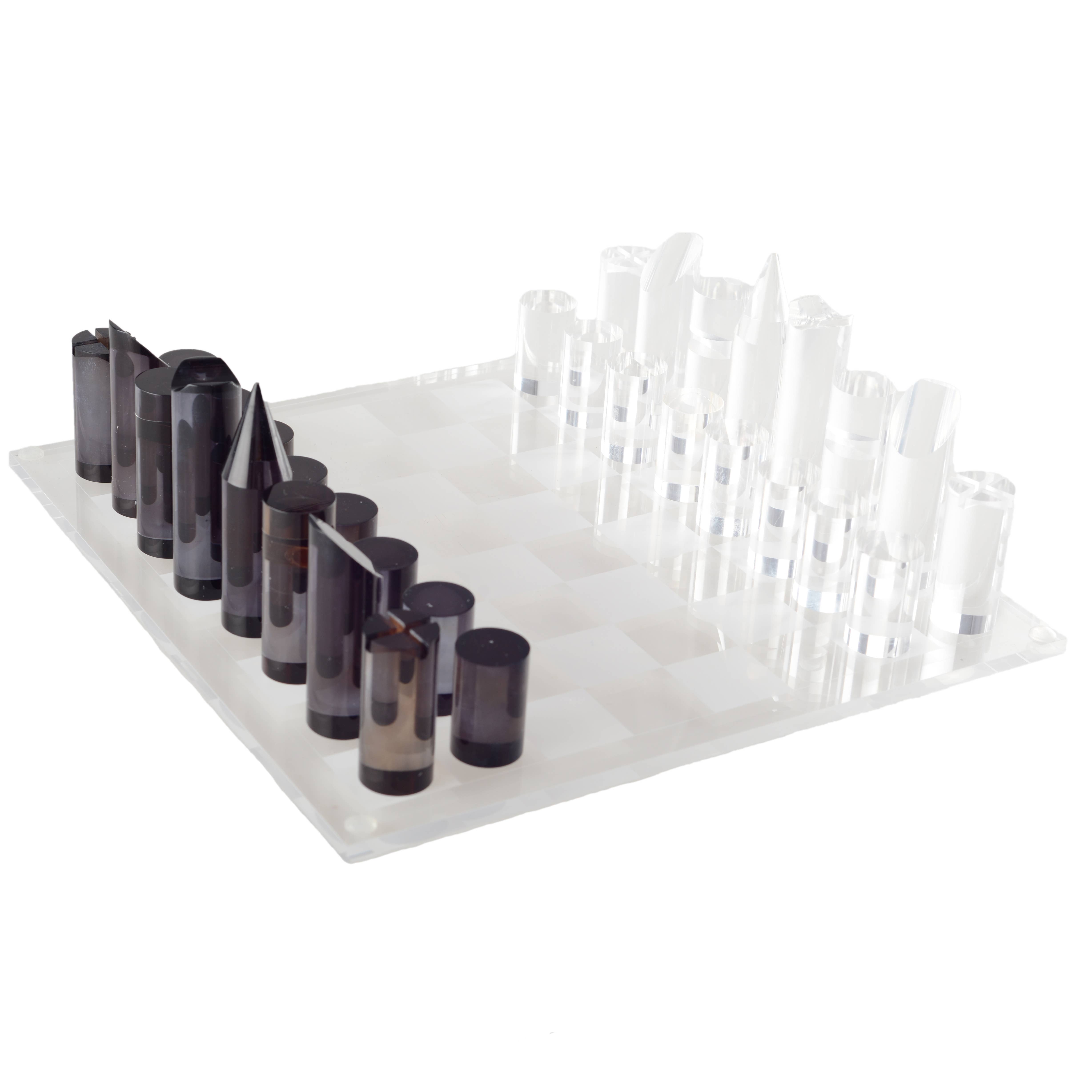 AULICA - Venta al por mayor Juegos de mesa - Juego de damas / ajedrez en acrílico2