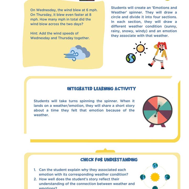 Brings Joy Learning - Wholesale Education - 1st Grade Unit 3: Nature's Symphony11