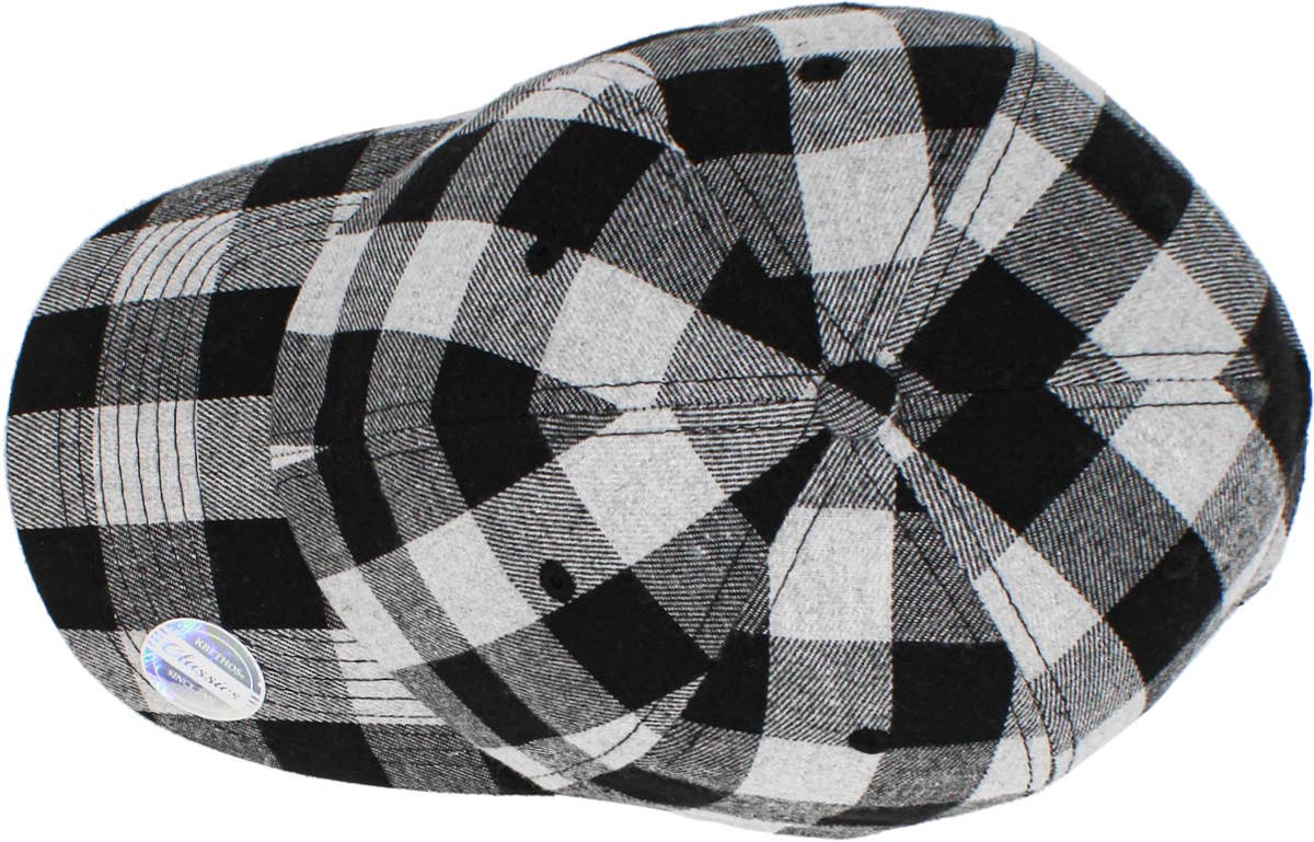 KBETHOS - Vente Casquette de baseball – unisexe - Casquette de baseball à carreaux KBETHOS3