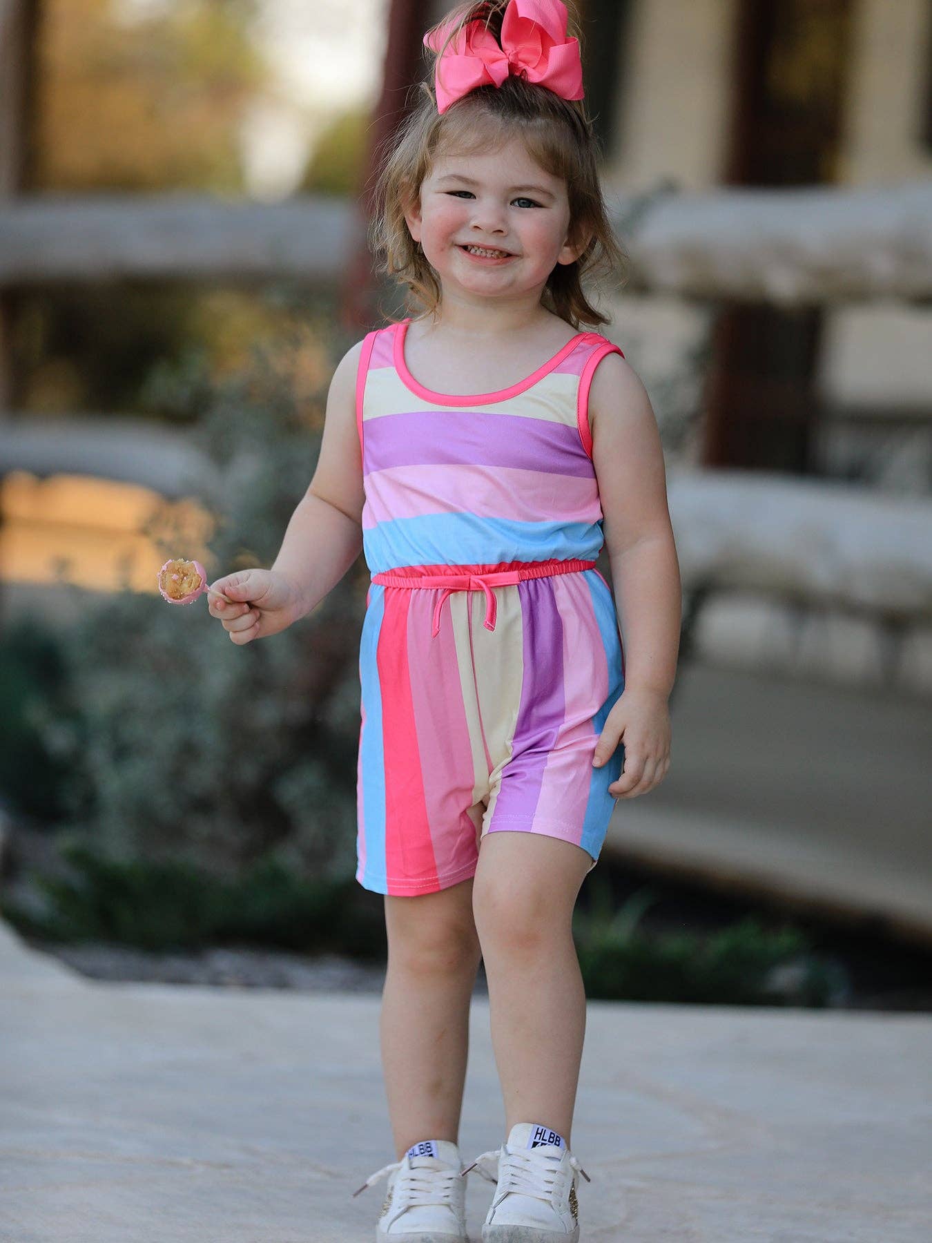 Rylee Faith Designs - Wholesale Dress Set - Baby - Leopard Striped Milk Silk 3-piece Jumpsuit Set9