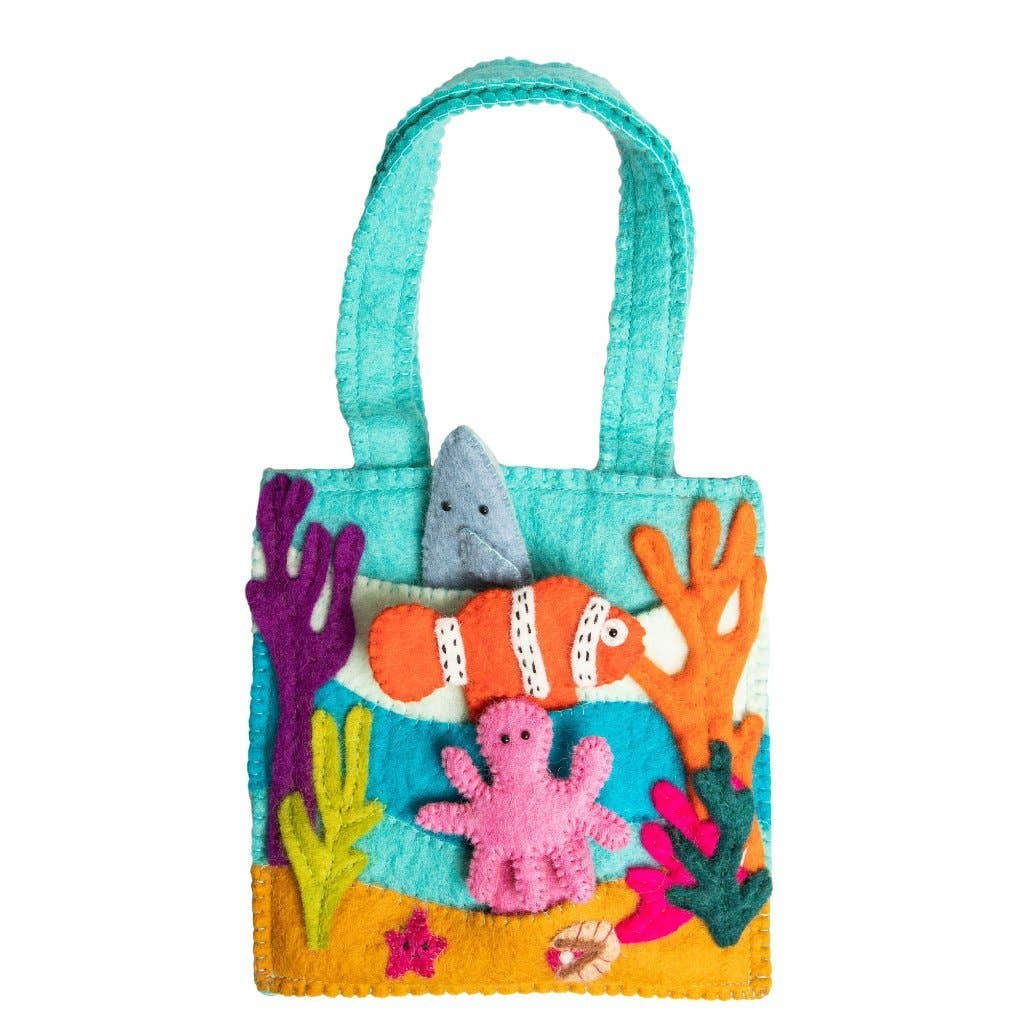 Global Goods Partners - Wholesale Finger Puppet - Kids & Baby - Under the Sea Puppet Bag1