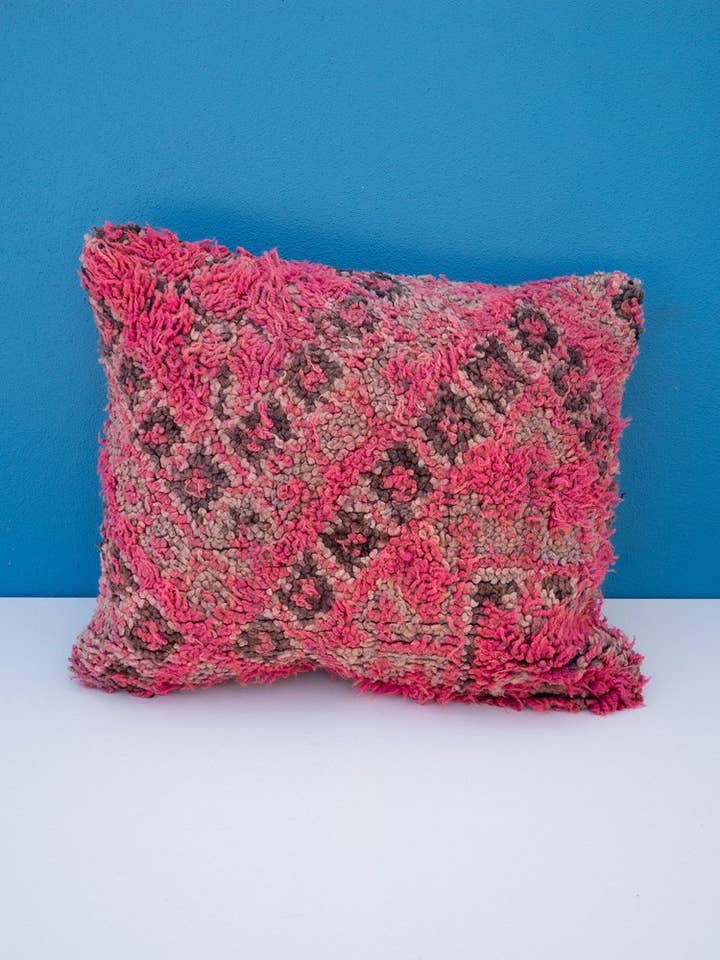 Handgemaakt kussen van Marokkaanse wol - 9 - 50 x 43 cm voor wholesale door Äventyr