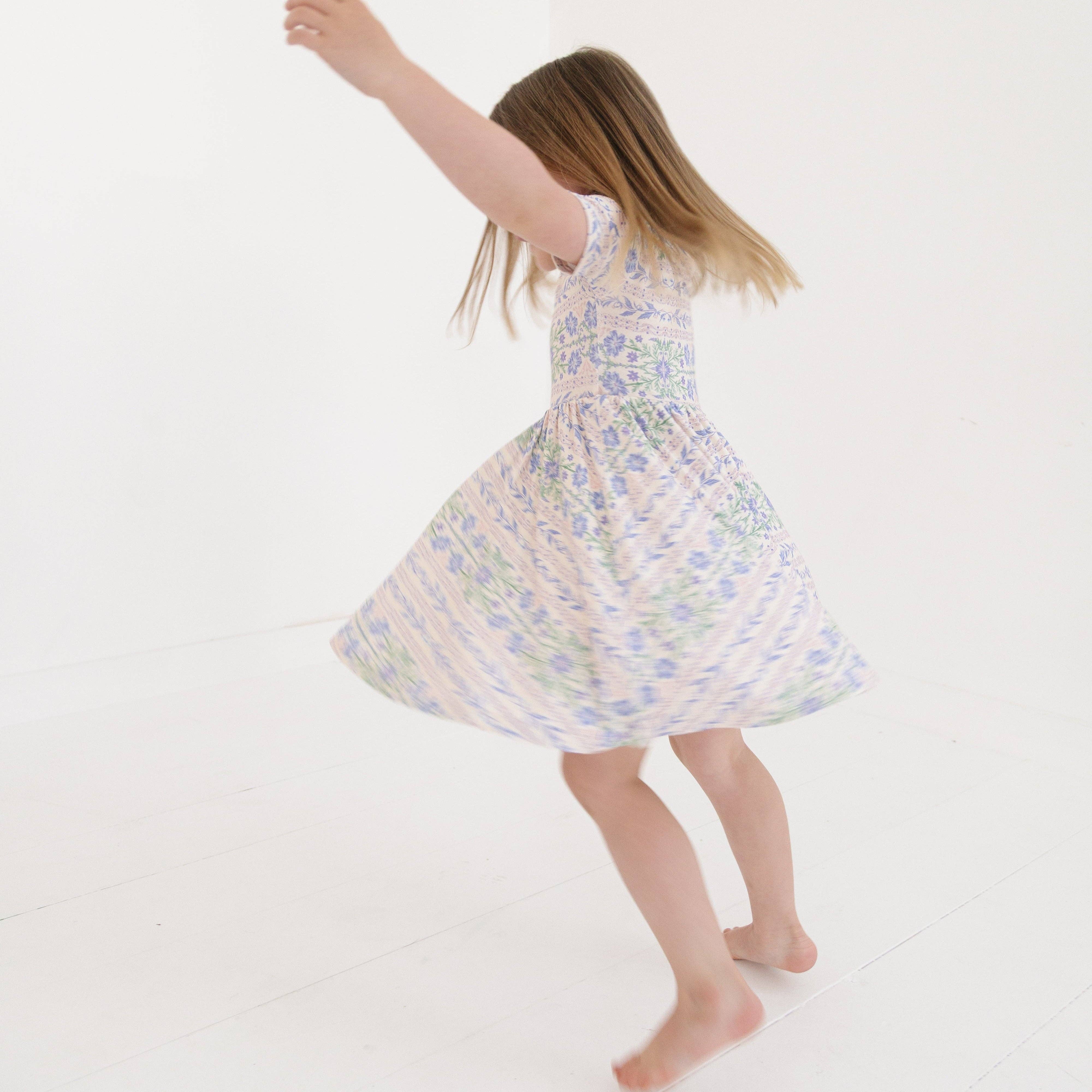 Motette - Wholesale Dress - Kids - Spring Cascade Bamboo Twirl Dress3