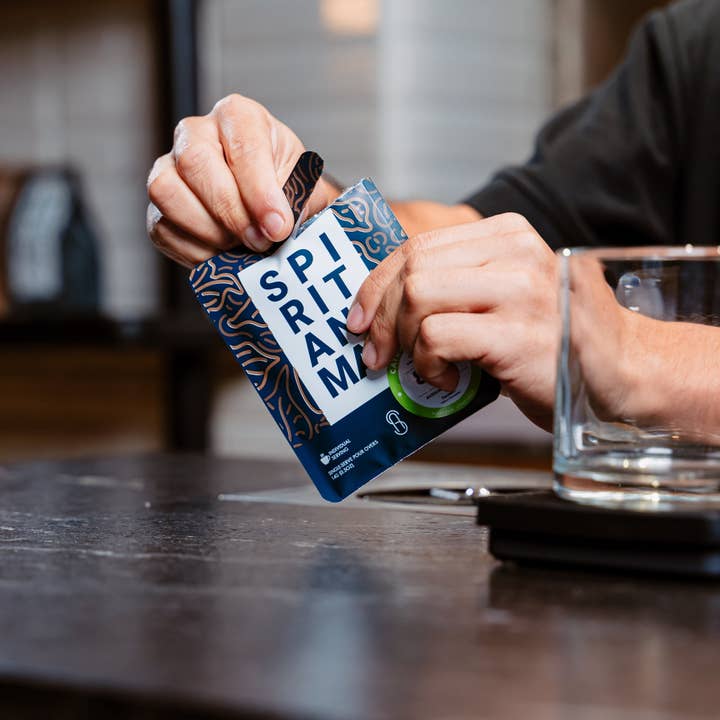 Spirit Animal Coffee - Wholesale Ground Coffee - Single use pour-over drip bags - Bourbon Specialty Coffee