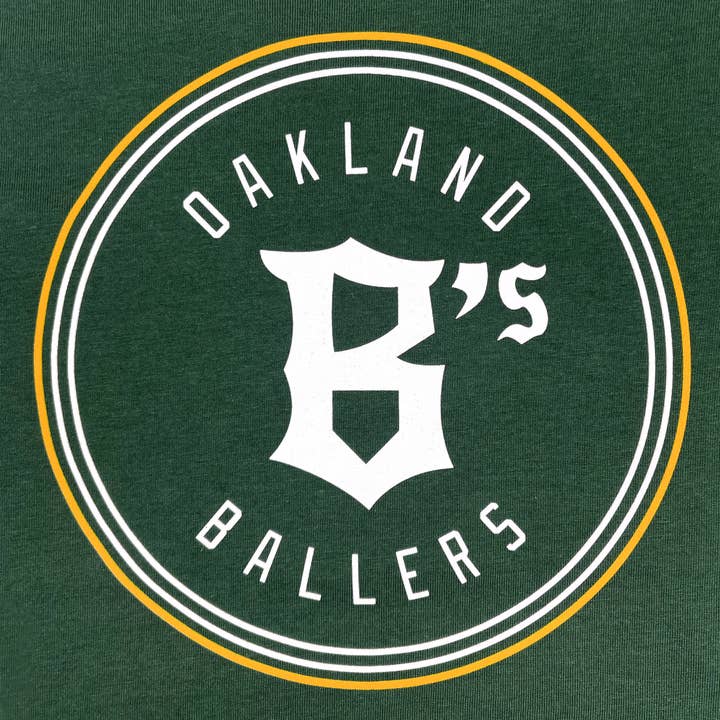 Forest Toddler Oakland Ballers Logo Tee for wholesale on Faire1