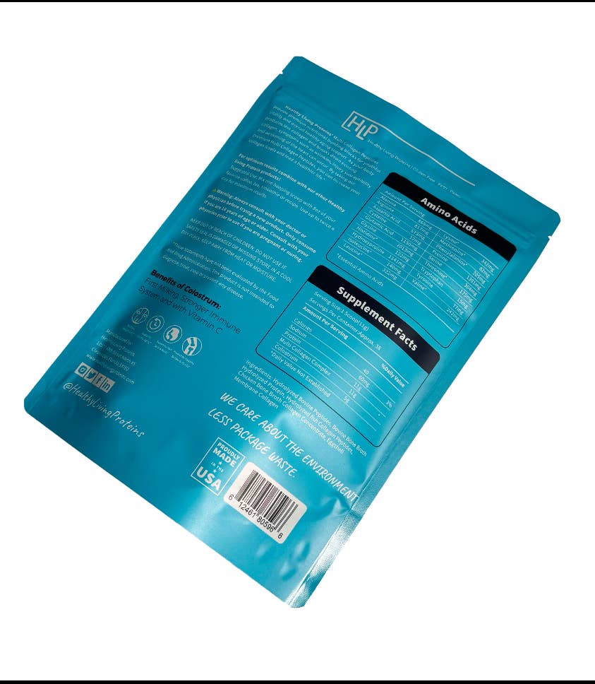 Healthy Living Proteins LLC - Wholesale Protein/Superfood Powder - Multi Collagen w/ Colostrum, Vitamin C and Probiotics3