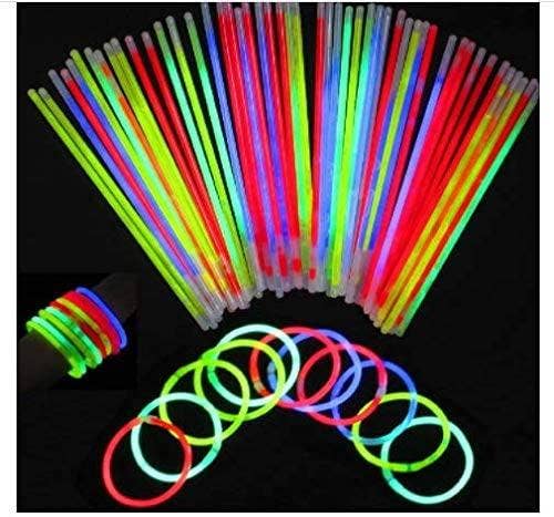 KP Kool Products - Wholesale Light-Up Toy - Kids & Baby - Glow Party Sticks - 100pc Neon Glow Necklaces, Bracelets6