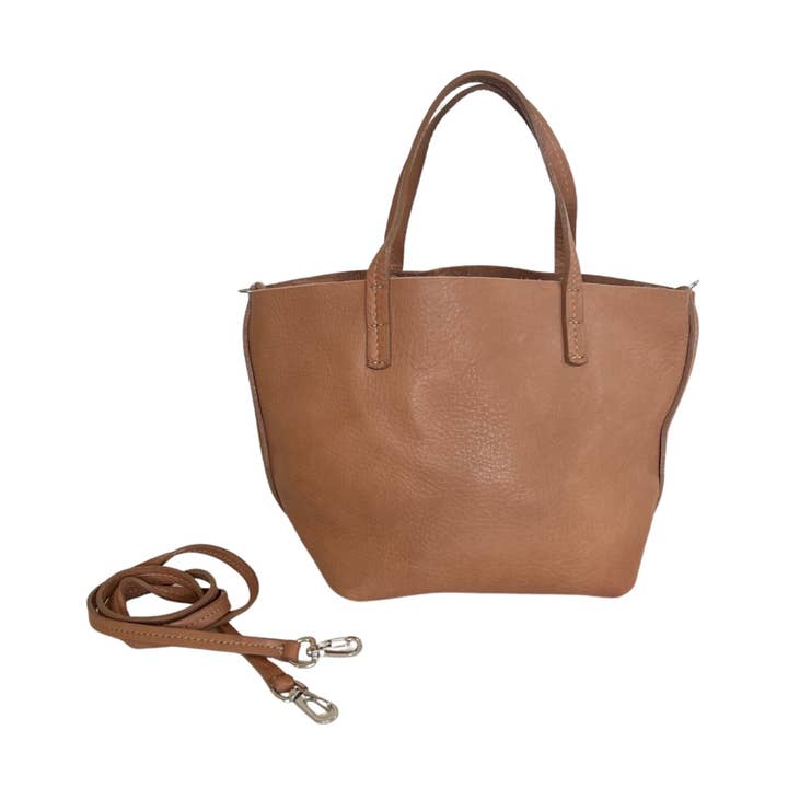 Emmita Leather Tote for wholesale by MOOMOO DESIGNS