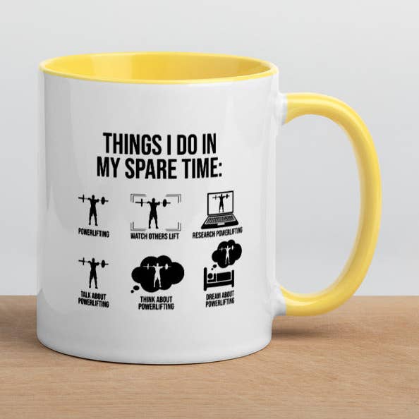 Mug - Spare Time pour la vente par Ninja Focused