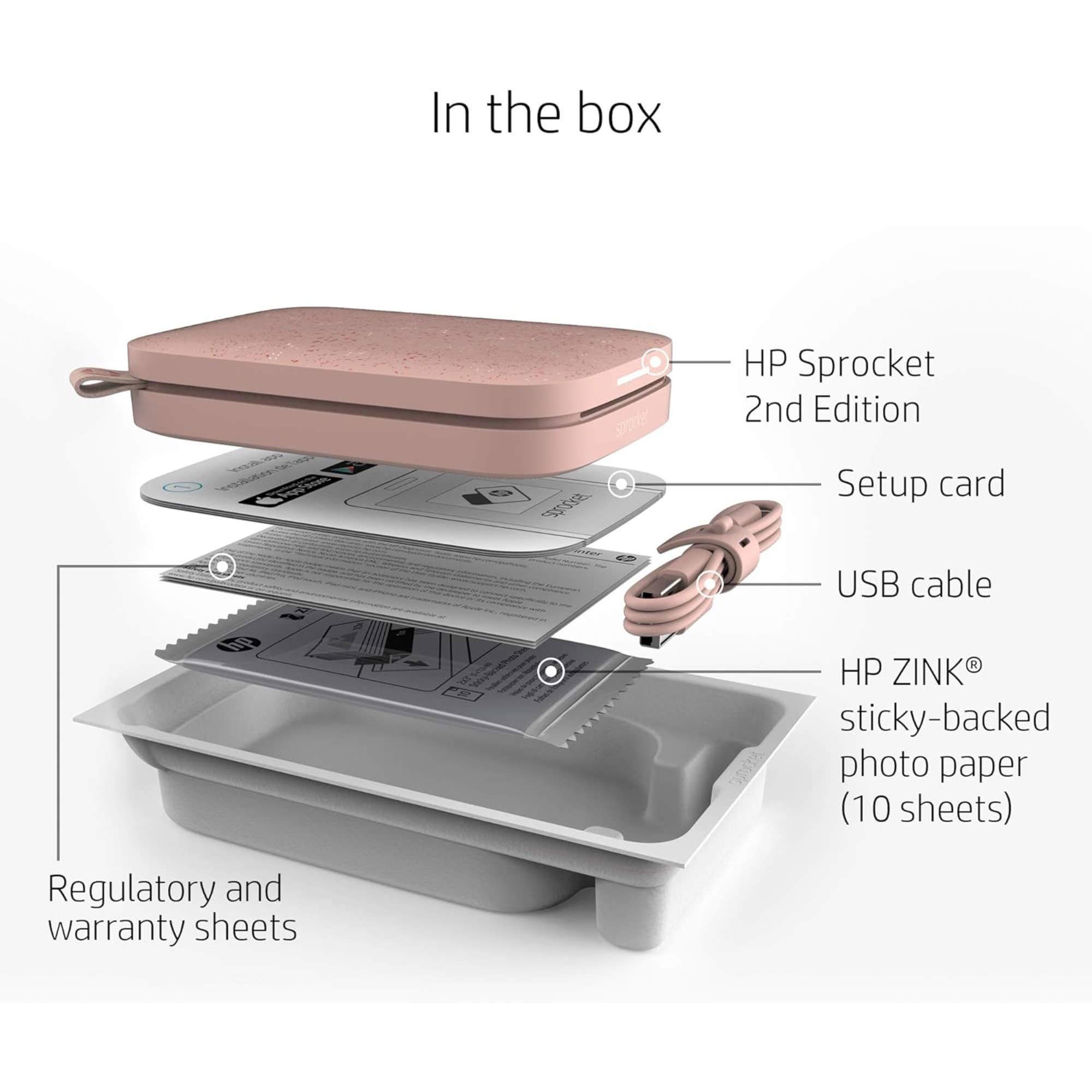 HP - Wholesale Portable Charger - Sprocket Portable 2" x 3" Instant Photo Printer10