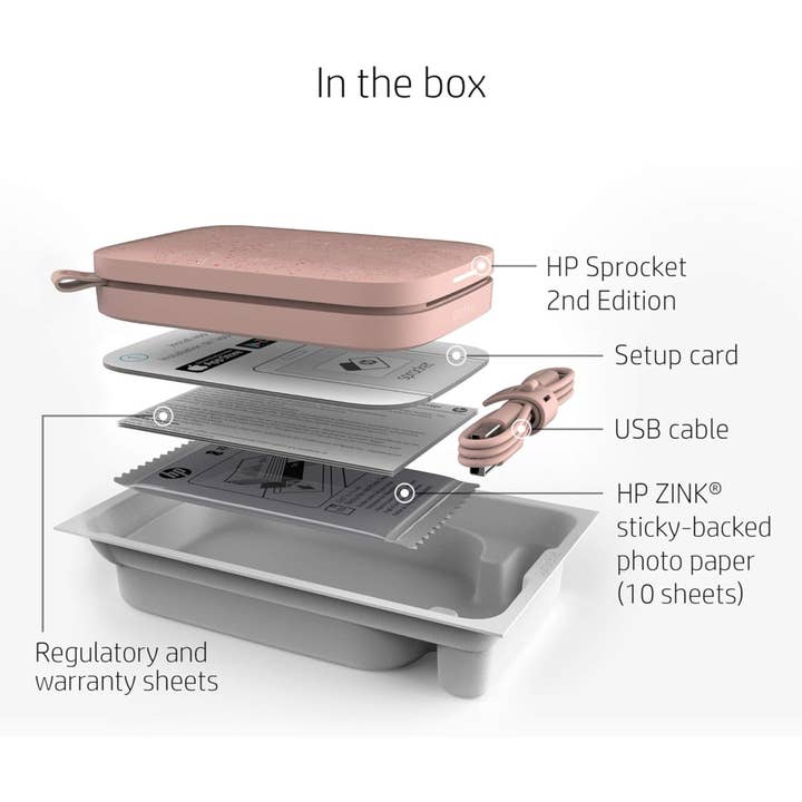 HP - Wholesale Portable Charger - Sprocket Portable 2" x 3" Instant Photo Printer10