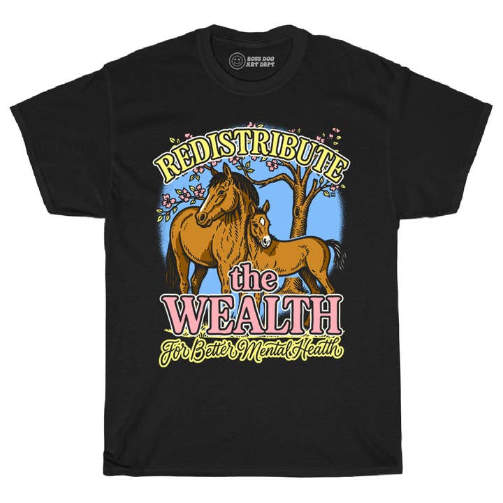 Redistribute Black Tee for wholesale by Boss Dog