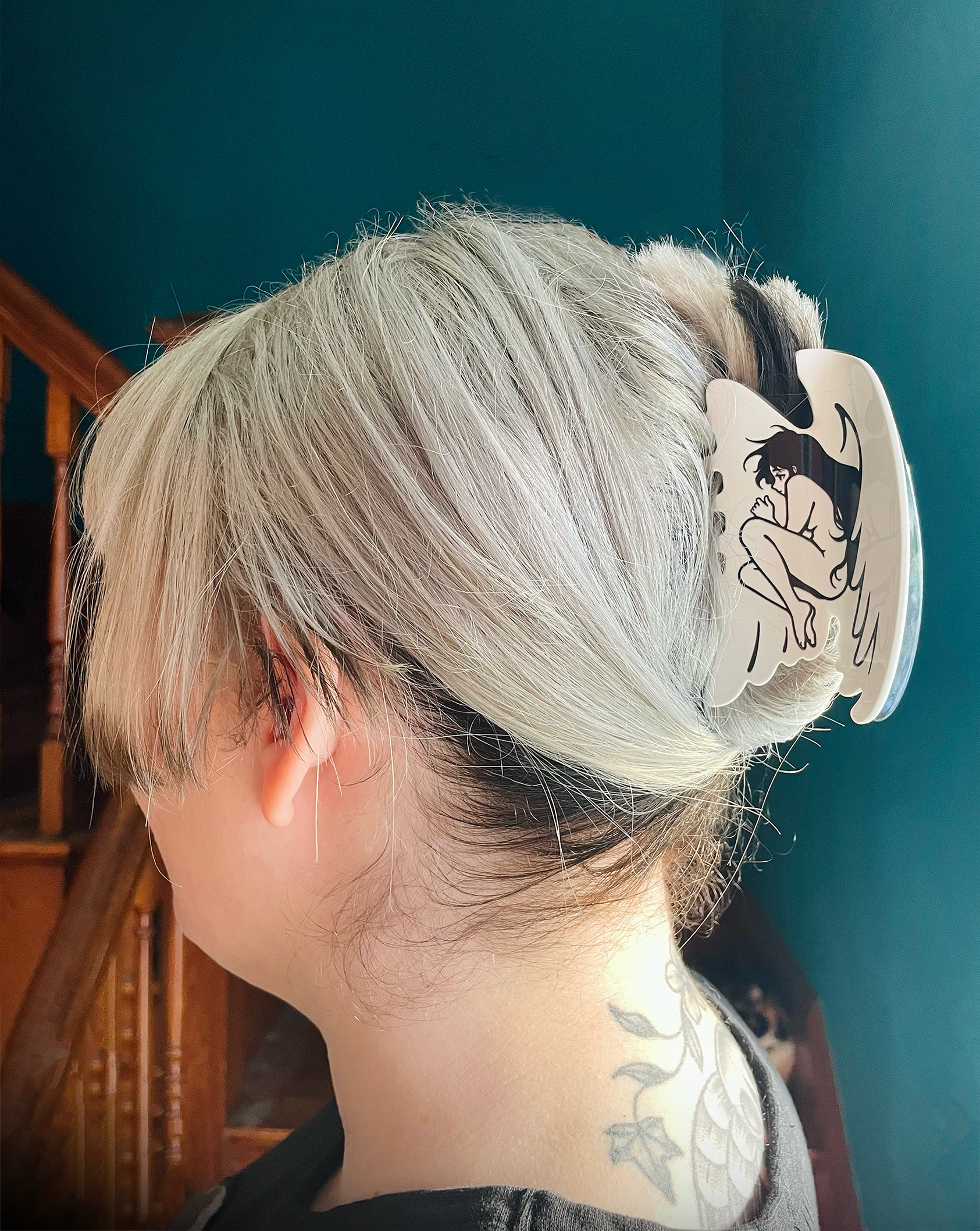 Cambrasine - Wholesale Hair Clip - Women's - Fallen Angel Hair Claw Clip3