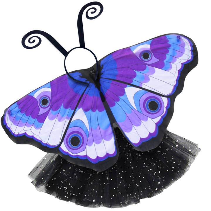 Knotty Kid - Wholesale Costume - Kids - Butterfly Wings Girls Dance Outfit Kids Costume Wing Cape