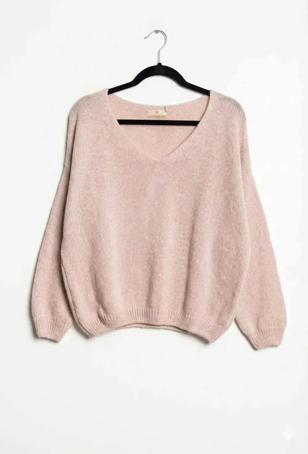 Mimi & Gogo - Vente Pull en maille – femme - Pull uni basique @20127_uni9