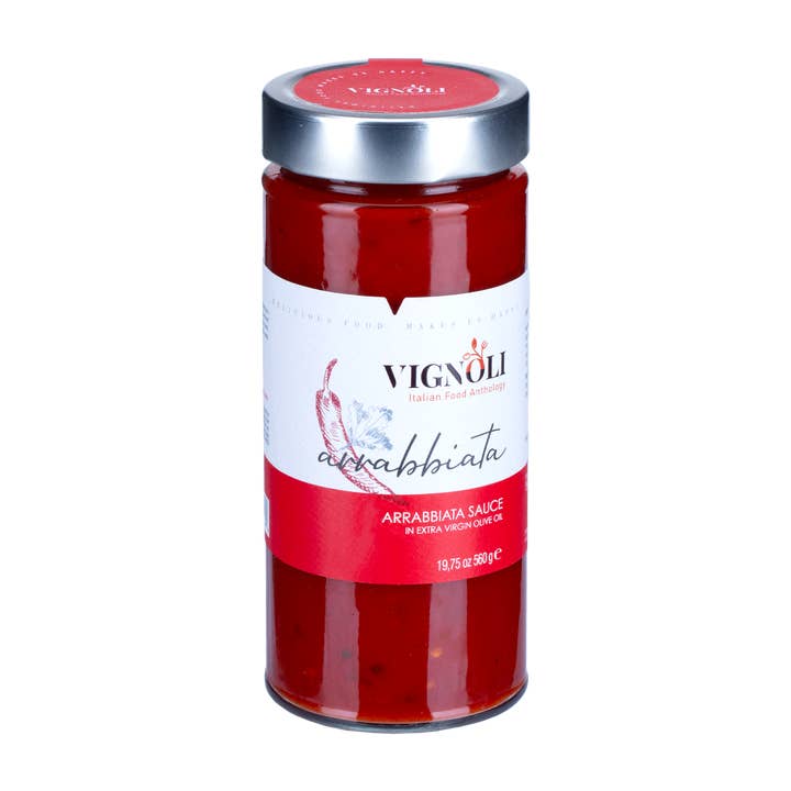 Vignoli Food - Wholesale Pasta Sauce - Arrabbiata Pasta Sauce - 19.75 oz