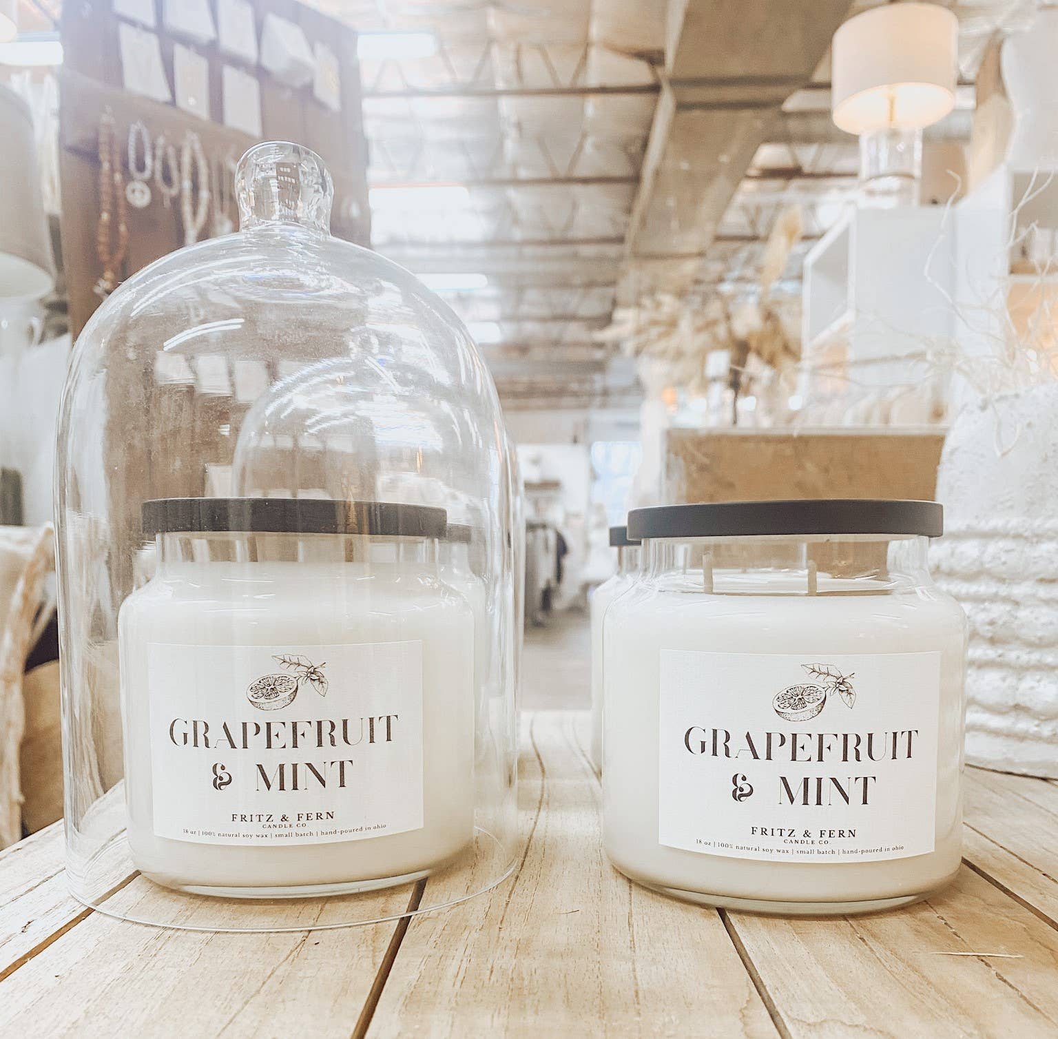 Fritz & Fern Candle Co. - Wholesale Jar/Filled Candle - SPRING SCENT BEST SELLER BOX