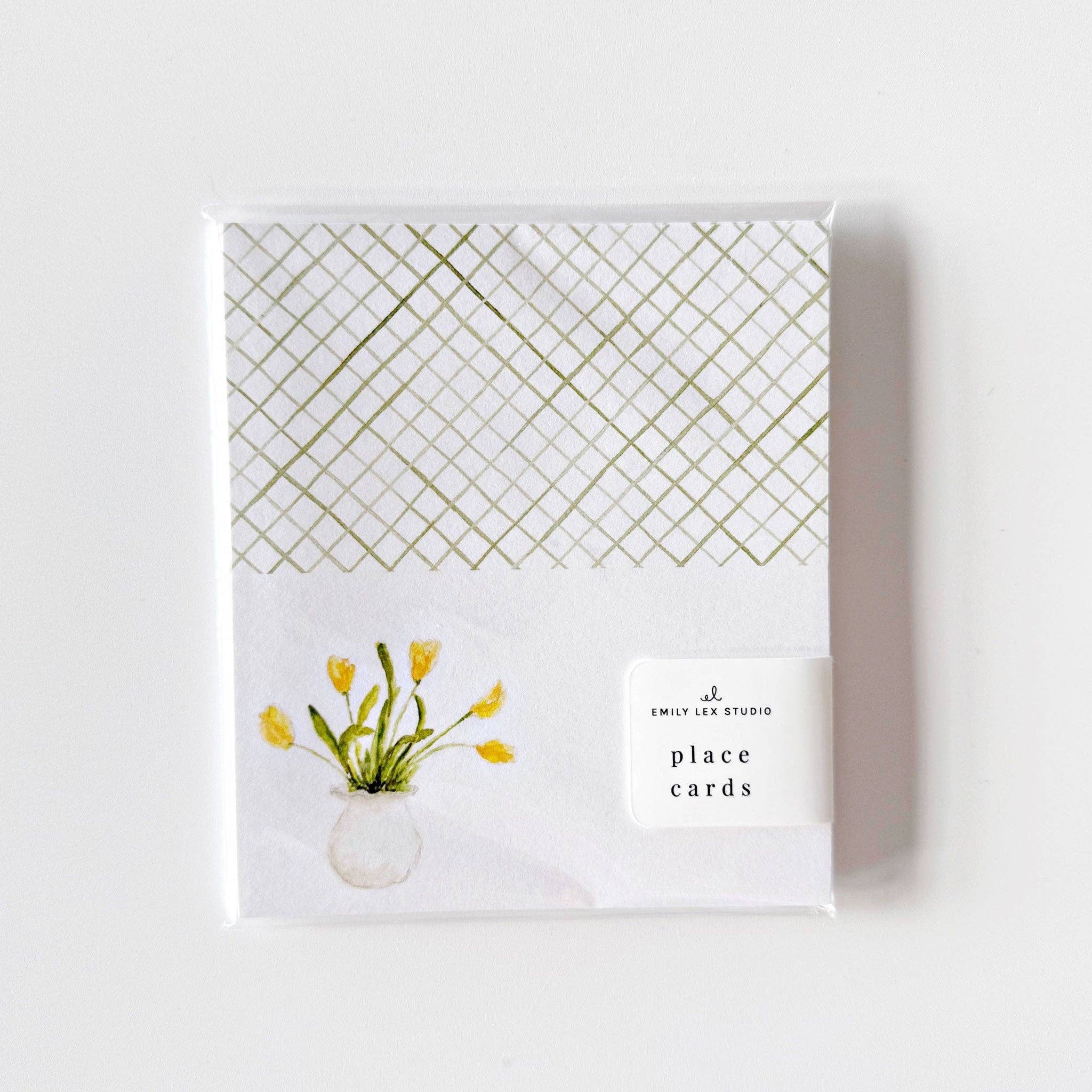 emily lex studio - Wholesale Place Card / Place Holder - tulips place cards2