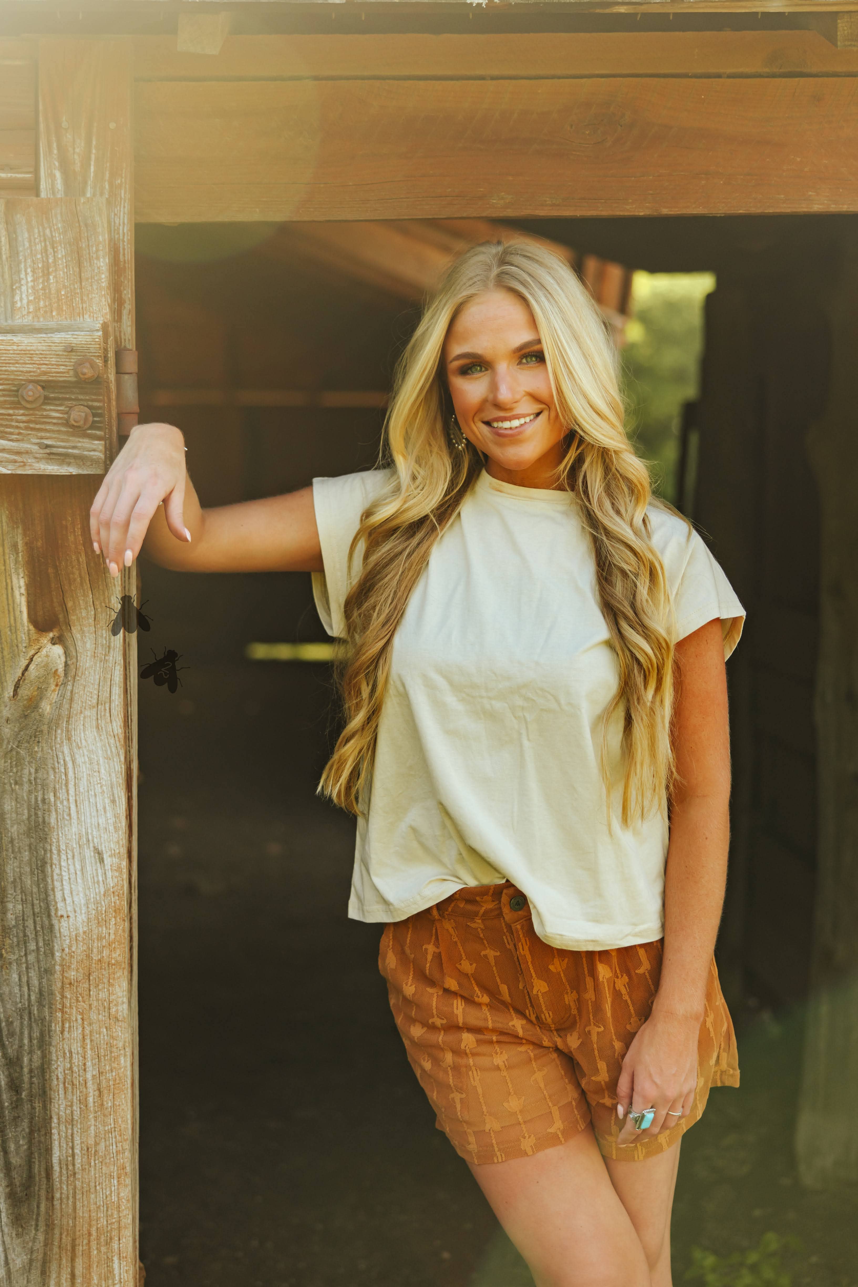 2 Fly Co - Wholesale Shorts - Women's - SADDLE BUMS shorts *SADDLE2