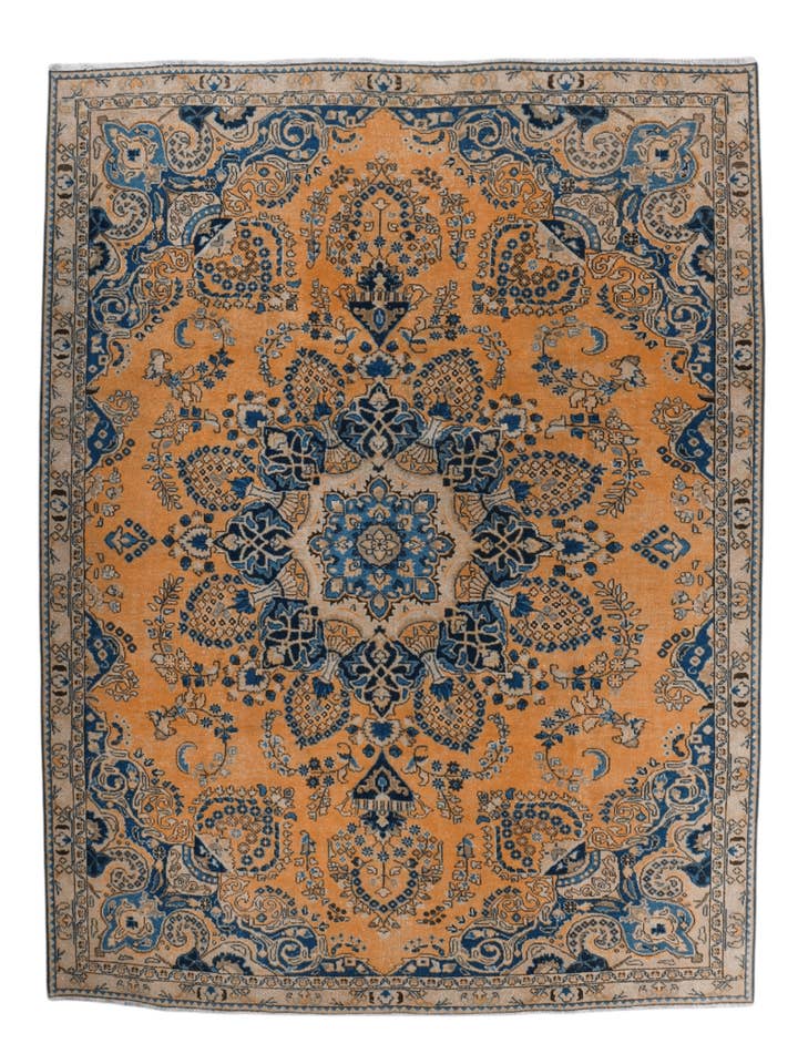 Persisk Sabzevar Matta | 7' 3” x 10' 2" för wholesale av Rug the Rock