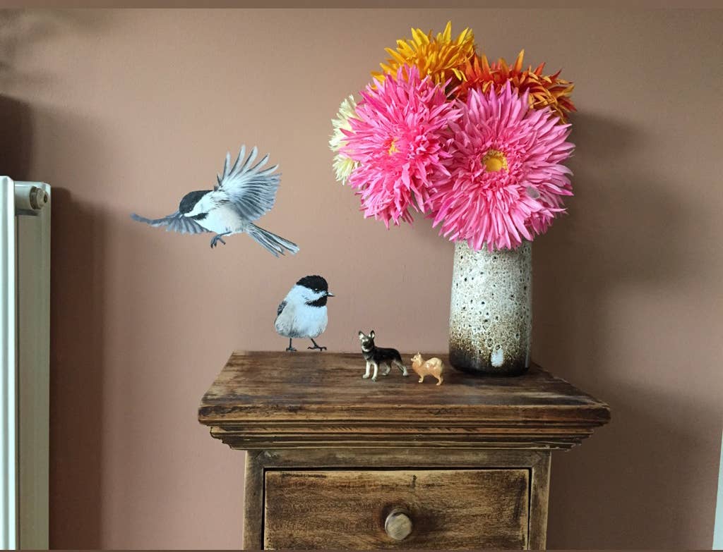 MYRTE – Decalque de janela/parede por atacado – Adesivo de Parede Ilustrações de Chapins1