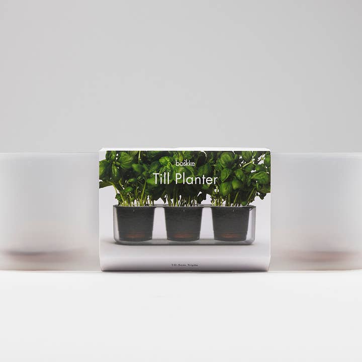 Boskke - Vente Pot - Till Planter - Triple - pot de fleurs auto-arrosage4