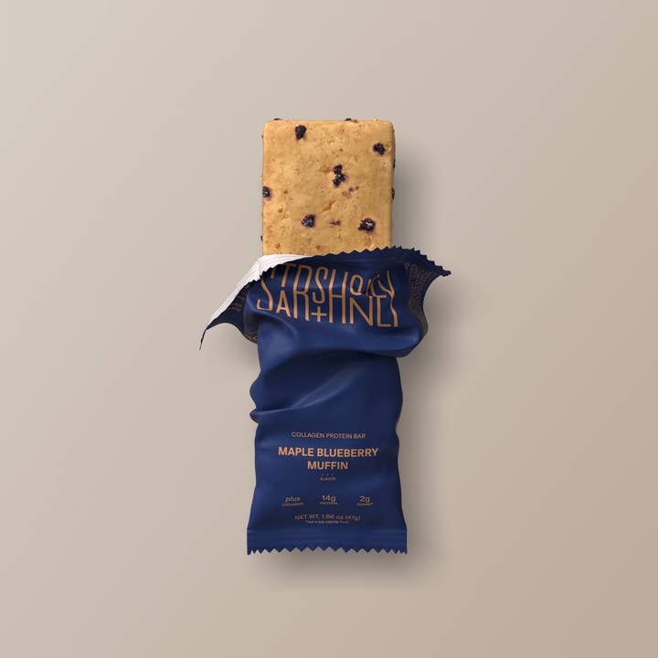 Stars + Honey - Wholesale Snack bar - Maple Blueberry Muffin (10-Pack)2