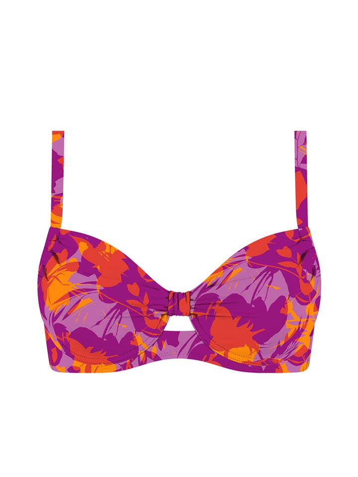 Chlamys Varia Haut de Bikini Réducteur Taille Spéciale-Bloom pour la vente par Chlamys Varia by MrMiss