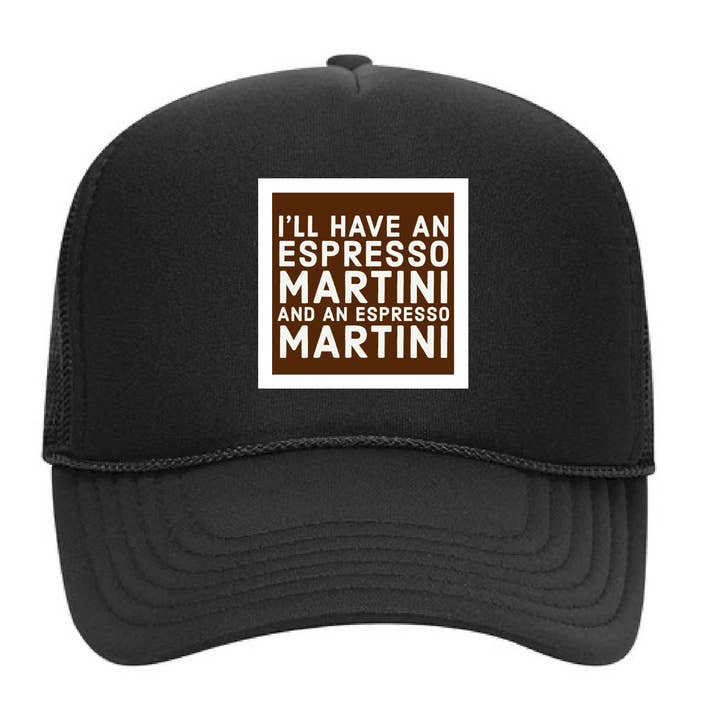 Rad Hat Society - Wholesale Trucker Hat - Unisex - I'll Have an Espresso Martini Trucker Hat - Unisex1