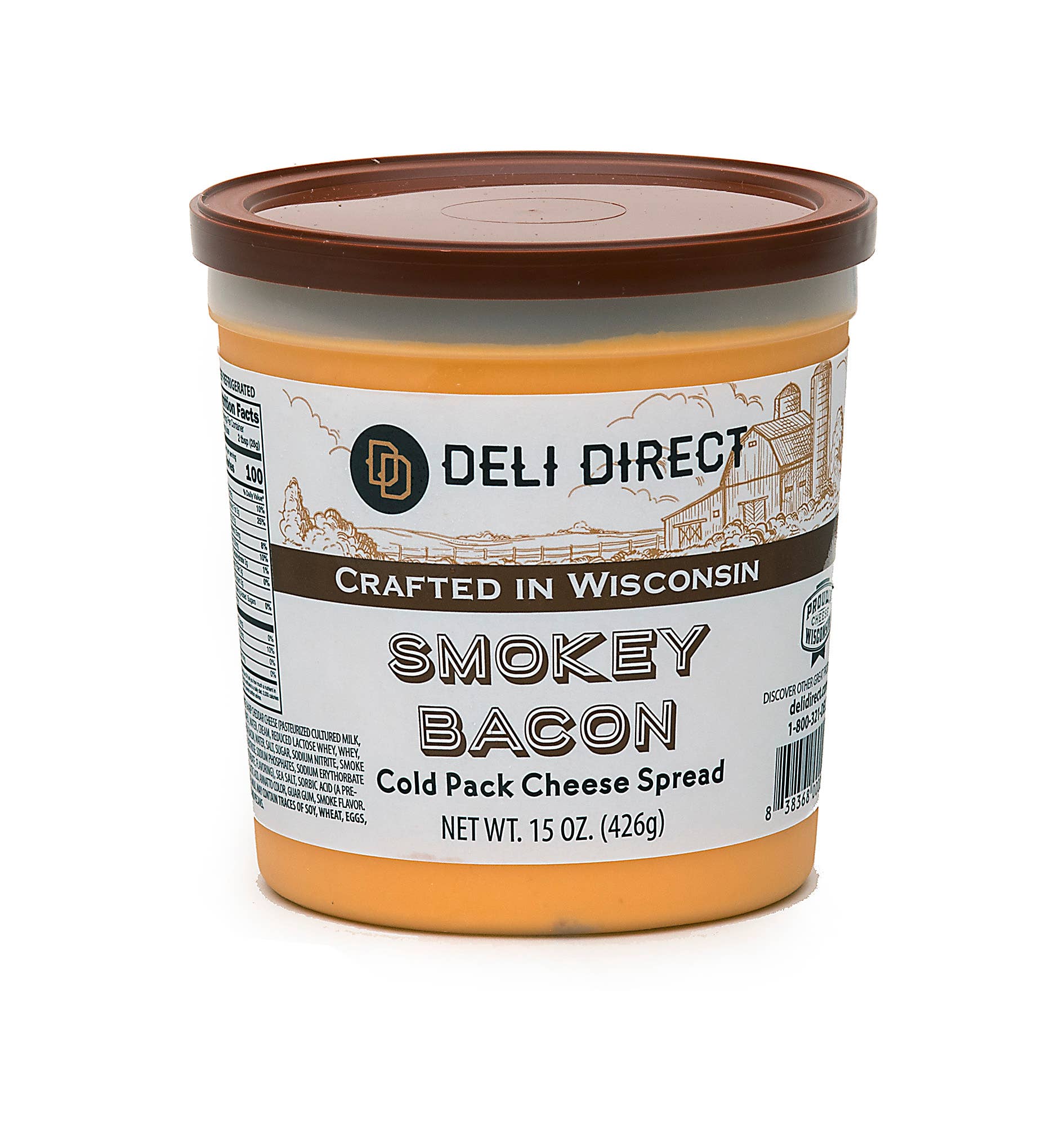 Merchandise Unlimited - Wholesale Cheese - Wisconsin Cold Cheese Spread 15oz9
