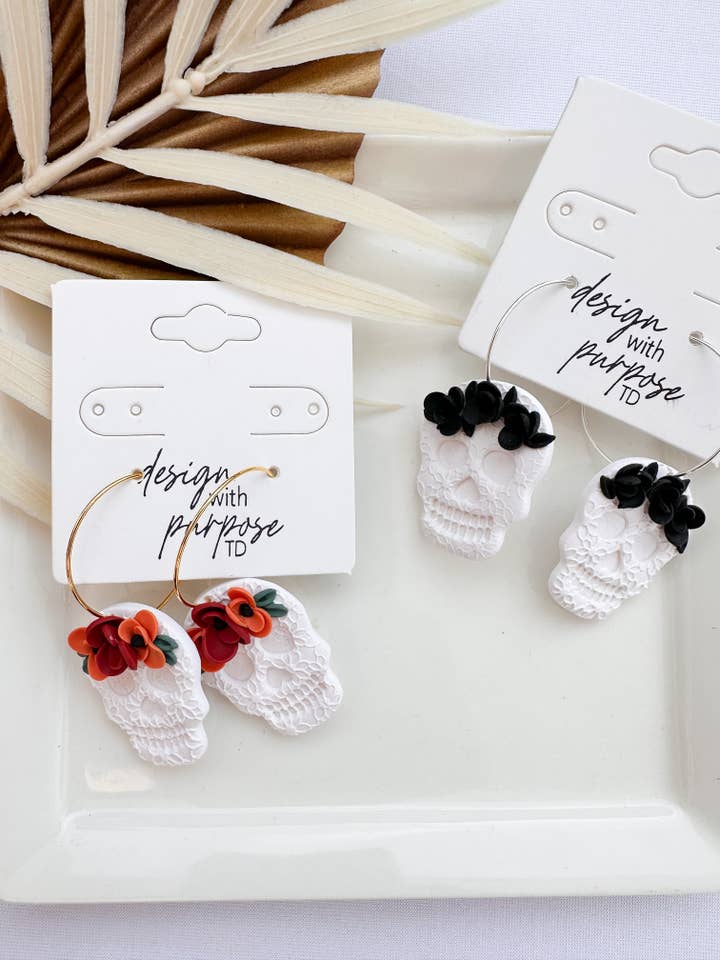 Skull Earrings for wholesale by Design With Purpose