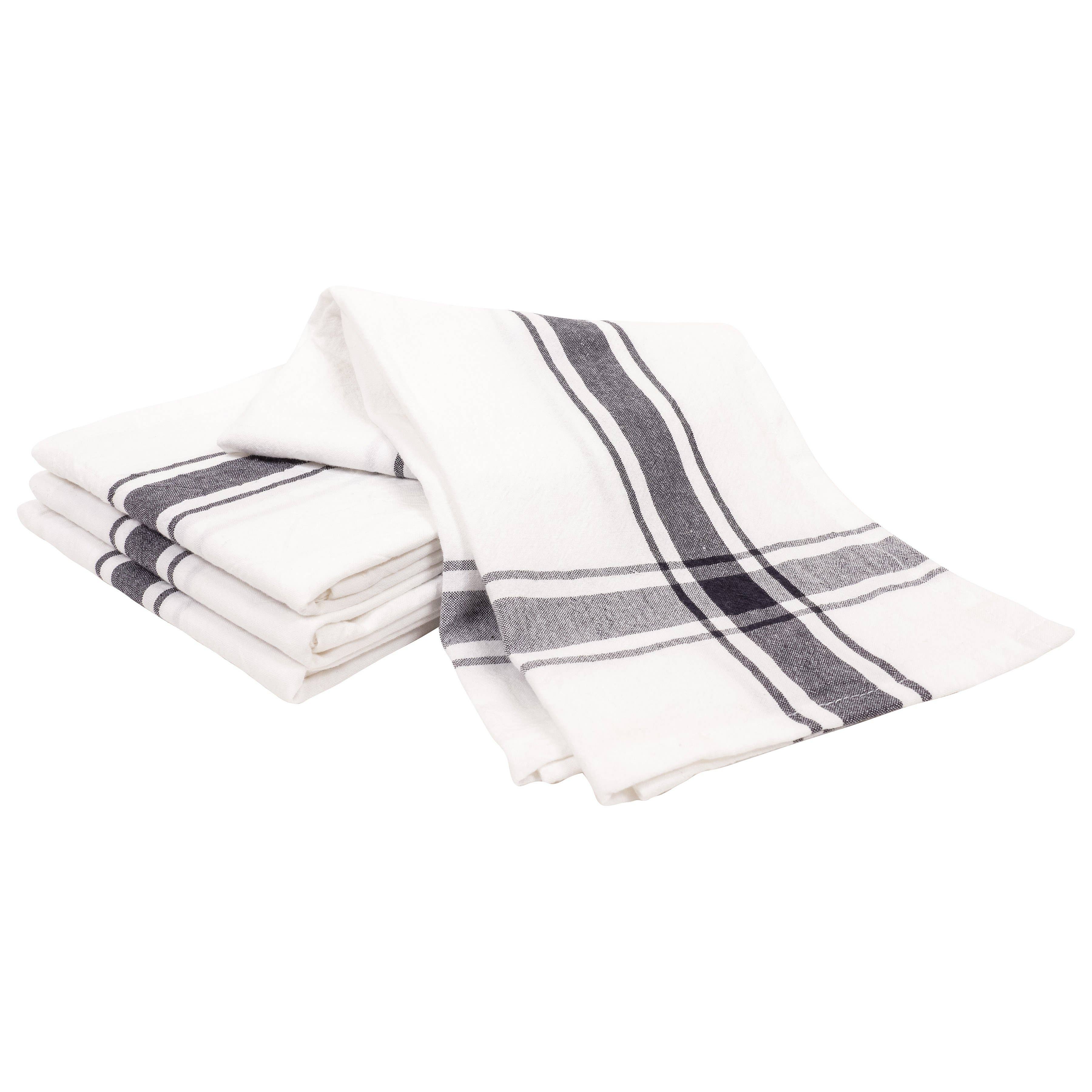 KAF Home – wholesale Tea towel – KAF Home Farm Stripe Flour Sack Kitchen Towel - Set of 42