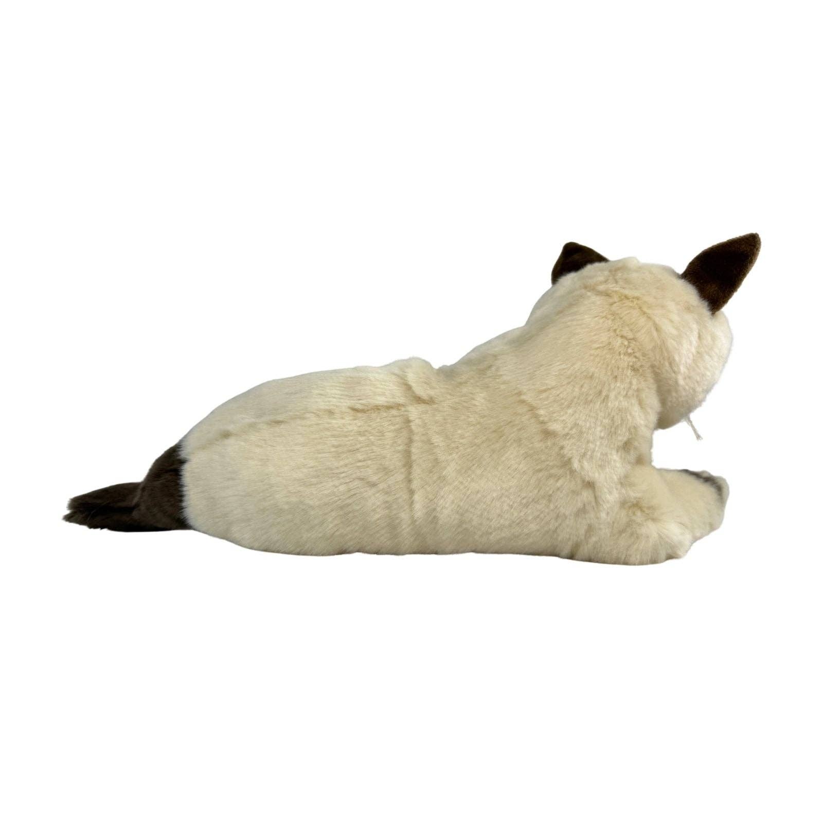 Bocchetta Plush Toys - Vendita all'ingrosso Peluche - Bambini e neonati - Mia - Gatto Burmese - 30 cm sdraiato6