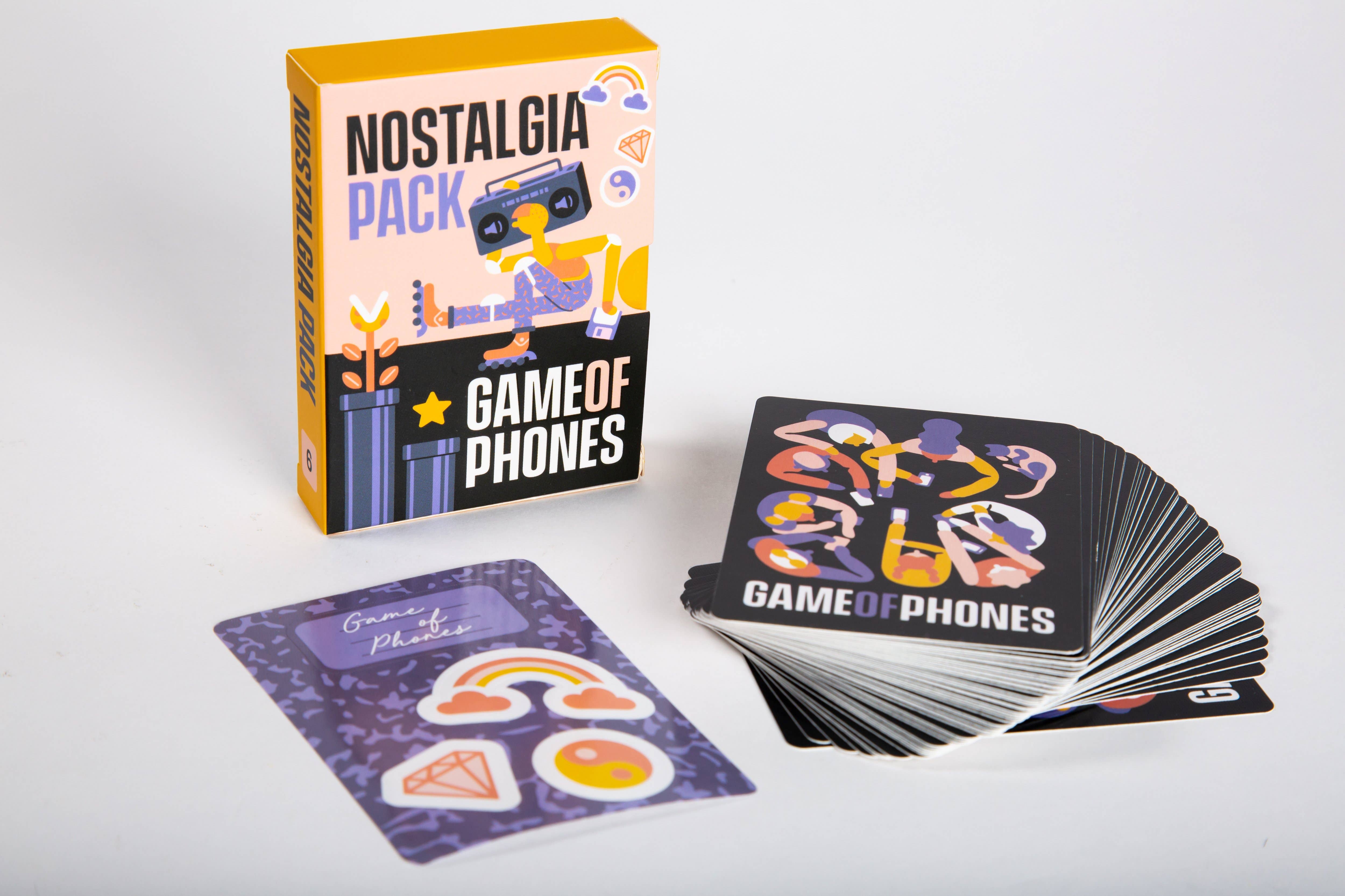 Game of Phones - Wholesale Card Game - Game of Phones: The Nostalgia Mini Pack2