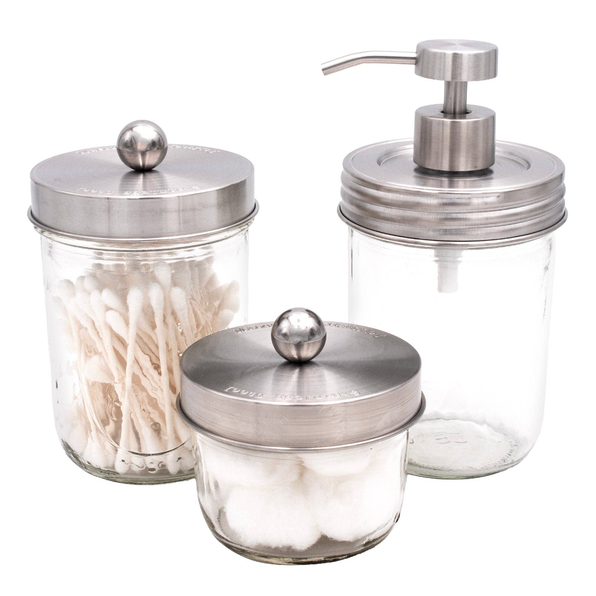 Mason Jar Lifestyle - Wholesale Canister - Apothecary Stainless Steel Lid for Mason Jars13