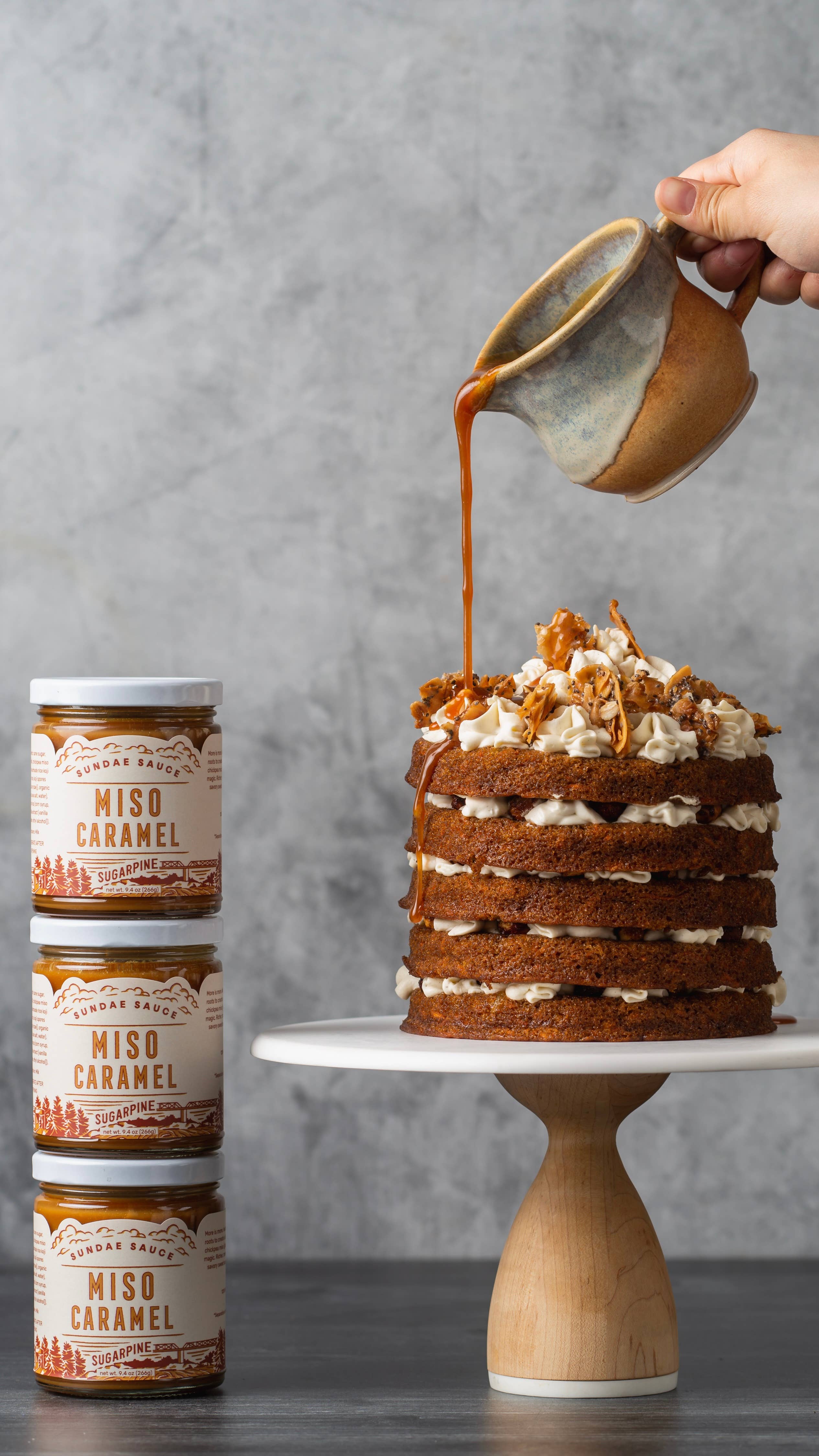 Sugarpine Drive-In - Wholesale Caramel sauce - Miso Caramel Sundae Sauce5