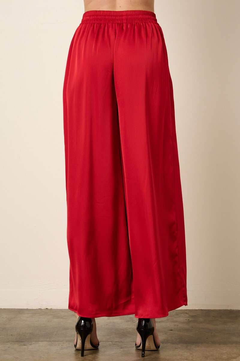 mittoshop - Vente Pantalon – femme - PANTALON À JAMBES LARGES EN SATIN FLYAWAY9