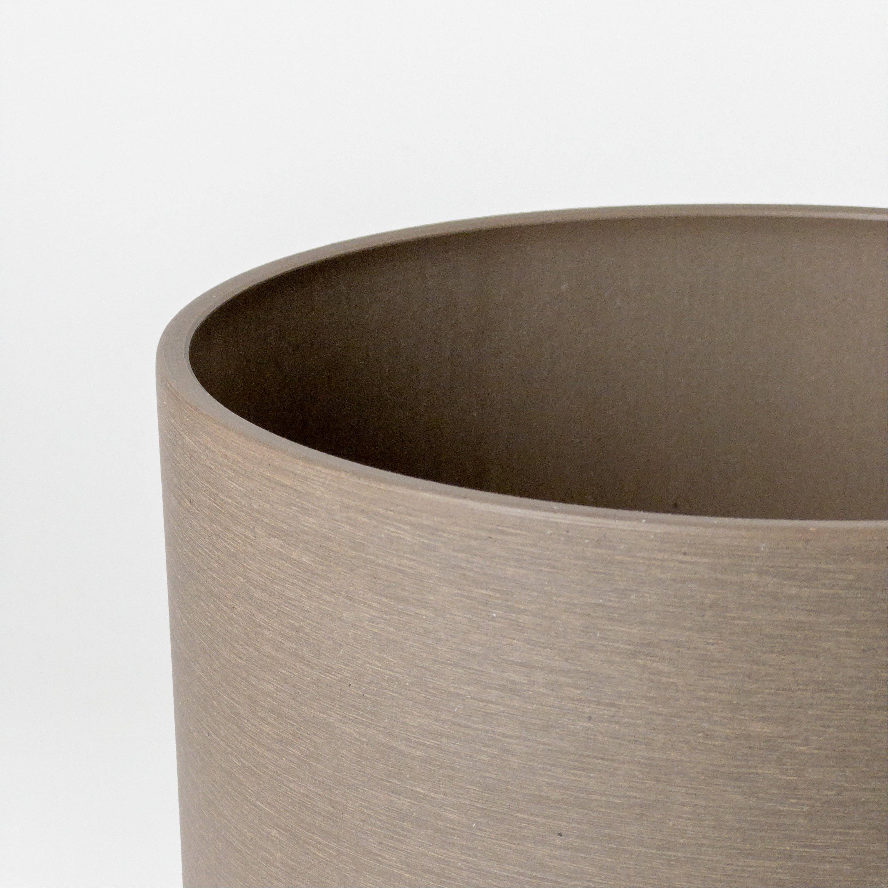 Kanso Designs - Wholesale Plant Pot - 9" Signature Stone Planter & Saucer | Earth Tones14